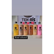 Teh Ais, nescafe ais, bandung ais, choc ais, lemon tea, corn ais (sedia untuk diminum)