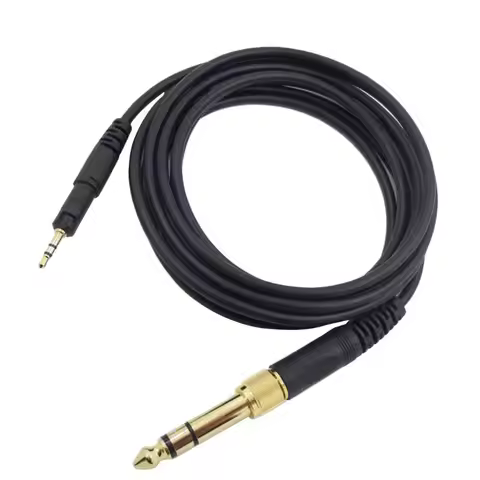 2m Connection Cables Input Audio Equipment for Audio-Technica ATH-M50X M40X M60X M70X Headphone Cabl