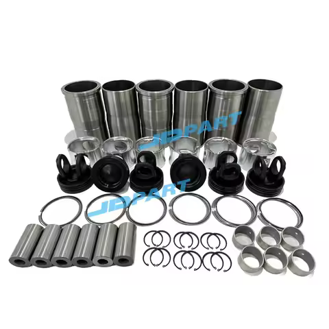 Engineering Machinery Part Cylinder Liner Kit For Volvo D12D Engine Parts