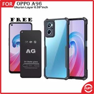 2in1 Case Package Oppo A95 5G/4G A96 Softcase Shockproof Protect Camera Casing