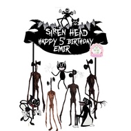 SIREN HEAD CAKE TOPPER