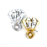 18 inch Diamond Ring I DO Balloons Wedding Valentine's days Party Ring Helium Foil (303L)