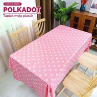 Polka Dot Dining Tablecloth in Various Colors, Sizes 183cm x 137cm | D11-4A | Smooth388