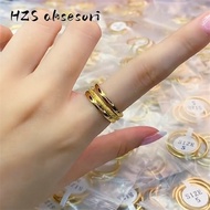 ฉบับภาษาเกาหลีของแหวนทอง18K,แหวนฝ้า,แหวนเรียบ,แหวนรวม,ไม่จางหาย
