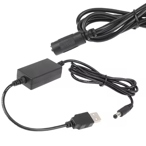 NP-FW50 Dummy Battery+5V 2-4A USB Cable for Sony A6500 A6400 A6100 A7 A7S A7R II