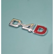D4D Chrome Emblem Unit price