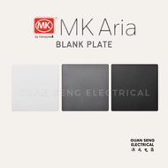 MK Honeywell Aria Blank Plate 1 Gang 2 Gang | Guan Seng Electrical