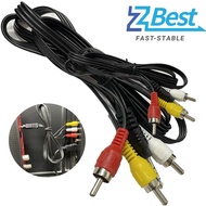 2023 Europe Lines for Satellite Receiver Support Poland Germany Slovakia Czech Spain 8-Lines Av Cable for Adapter TV Tuner TV Receivers