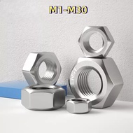 [LY1-XS] 304 Stainless Steel Hex Nut M1-M30