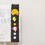 粉刺大逃殺 手作編織書籤 質感書帶 造型書籤 編織書帶 創意書籤