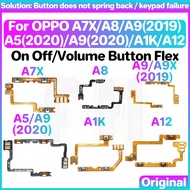 Switch Power ON OFF Key Mute Volume Button Ribbon Flex Cable For OPPO OP A7 A7X  A8 A9 A5 A1K A12 X 