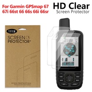 Glare Reducing Screen Protector Film 1‑5Pcs Outdoor Guard for Garmin GPSMAP 67 67i 66st 66 66s 66i