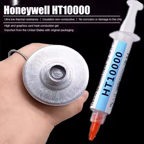 Honeywell Thermal Paste 10W/mk High Performance Cooler Compound Cooling Silicone Grease for Gamer PC