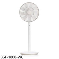 《可議價》BALMUDA百慕達【EGF-1800-WC】The GreenFan白x金電風扇(7-11商品卡400元)