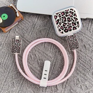 Fashion Pattern Soft Silicone Charger Case Cute Charger Cover Cable Protector for iPhone 40W Charger
