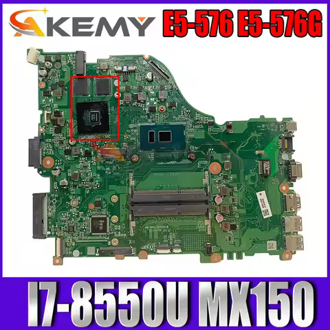 For Acer Aspire E5-576 E5-576G Laptop Motherboard DAZAARMB6E0 i3-7130U 940MX 2G N16S-GTR-S-A2 NBGU01
