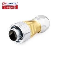 Lingke DH-24 rj45 Ethernet Interface Waterproof RJ45 Plug Socket Waterproof Signal Connector