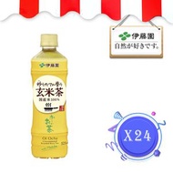 伊藤園 - 無糖玄米茶 【日本直送】600ml x 24 (原箱)