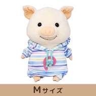 【預訂】🐷Puton豬間條連帽衫公仔(M/S/掛飾)
