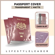 Transparent Passport Cover Travel Passport Holder Passport Protector Pasport Cover Waterproof with I