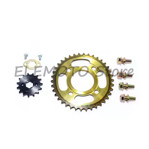 428-38T 58mm Rear Chain Sprocket Or 428-15T Front Chain Sprocket For Honda CG125 ZJ125 XF125 CBT125/