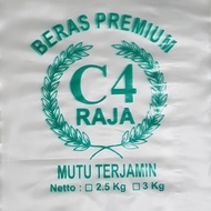 Plastik Beras C4 2,5 kg sd 3 kg