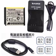 Original Fuji NP-50 Battery F300 F305 F505 F550 F600EXR Camera Charger Data Cable