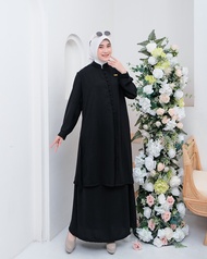 Zoya tunik set gamis one set tunik rok melayu -Seri Collection