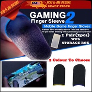 Gaming Finger Sleeve 2 Mobile Game Joystick pub g Controller Mobile Game Finger Sleeve Sarung Jari G