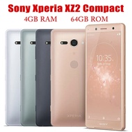 Sony xperia XZ2 Compact Japan S0-05K H8314 H8324 Single 5.0" Fingerprint 64GB Mobile LTE Original Unlocked Cell Phone Used Set Condition Grade A 100 Original