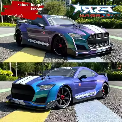 FSR Flying God Mustang GT Flat Run 1/7 MODEL GT Supercar RC High Speed Remote Control Model Car Brus
