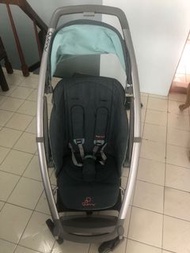 Quinny Senzz嬰兒手推車 + Maxi Cosi Cabrio 嬰兒汽座提籃