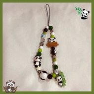 Mobile Phone Chain Cute Panda Beaded Mobile Phone Chain Camera Mobile Phone Pendant