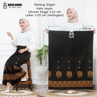 Abg girl's goyor sarong...motif 3.star, cool and comfortable material, ready to wear, real pict