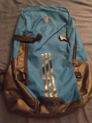 Adidas 藍色後背包