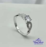 Unisilver 925 Inifinity Ladies Ring (RS388-1001)