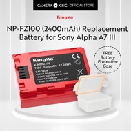 [KingMa] NPFZ100 Camera Replacement Battery for Sony Alpha A7 III A7R III and more using FZ100 type