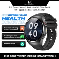 TX-88 Smart Sports Watch AMOLED Display IP67 Activity Tracker for Blood Glucose Heart Rate Measureme