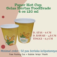 top sale paper hot cup 4 oz 120 ml gelas kertas jasuke umkm silahkan