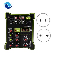 5 Channel Audio Mixing Console DC 5V Audio Mixer XLR Output Bluetooth-Compatible USB Record Professional Mixer