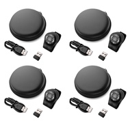 -4X Wireless Presenter RF 2.4G Finger Ring Remote PowerPoint PPT Slides Clicker Pen Rechargeable