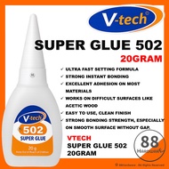 VTECH 502 super glue / Vtech Super Glue VT-802 502 / uhu glue / 502 / gam gajah / super glue strong 