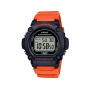 CASIO卡西歐手錶(W-219H-4AVDF)-橘色錶帶