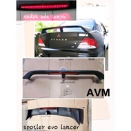 Universal evo lancer Spoiler With Light