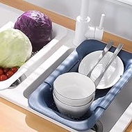 Nice Day Over the Sink Colander Strainer Basket - Wash Vegetables and Fruits, Drain Cooked Pasta and