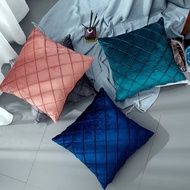 Ready StockHot velvet sofa pillowcase sofa cushion cover baldu fabric sarung bantal 45x45cm