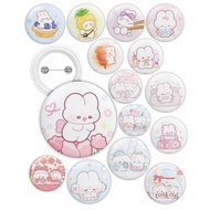 Annasya Collection Pin Brooch Press Pin Button Aesthetic 44mm | Bag Pin | Bags Pin |