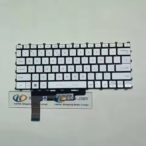 XIN-Russian-US layout Backlit Laptop Keyboard For MSI Modern 14-C5M 14-C7M MS-14JK Modern 14 C11M C1