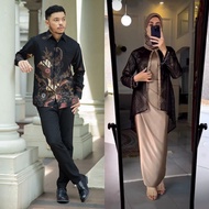 KEMEJA AZKANA BATIK - Modern Couple Kebaya Graduation Kebaya Engagement Dress Latest Batik Brocade C