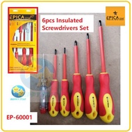 EPICA STAR 6pcs Insulated Screwdrivers Set EP-60001 / 3pcs set EP-60003 vde screwdriver sets screw d
